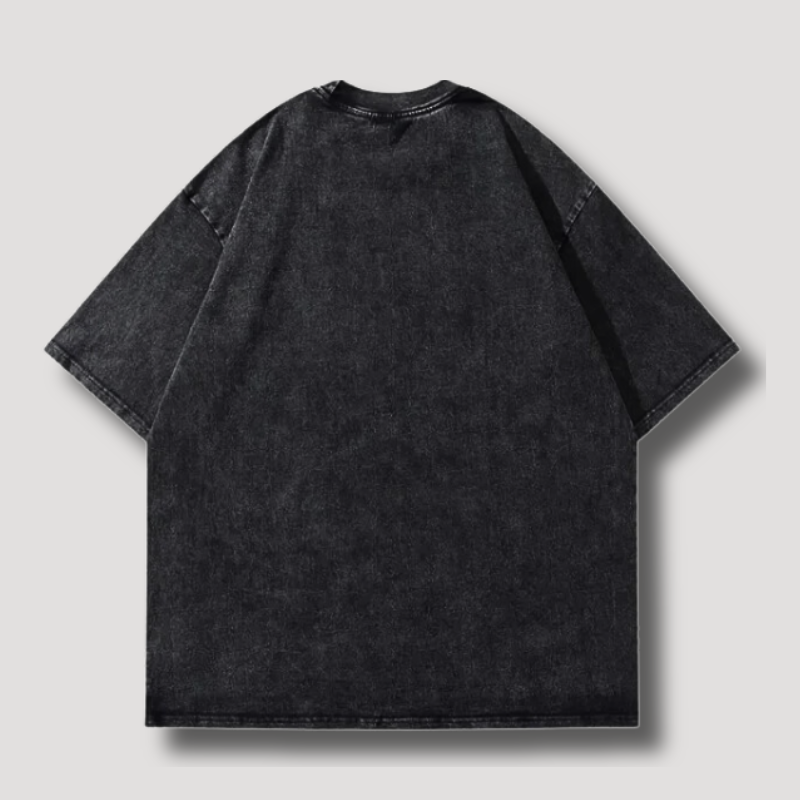 Doberman Dog Gun Oversized Graphic Tees