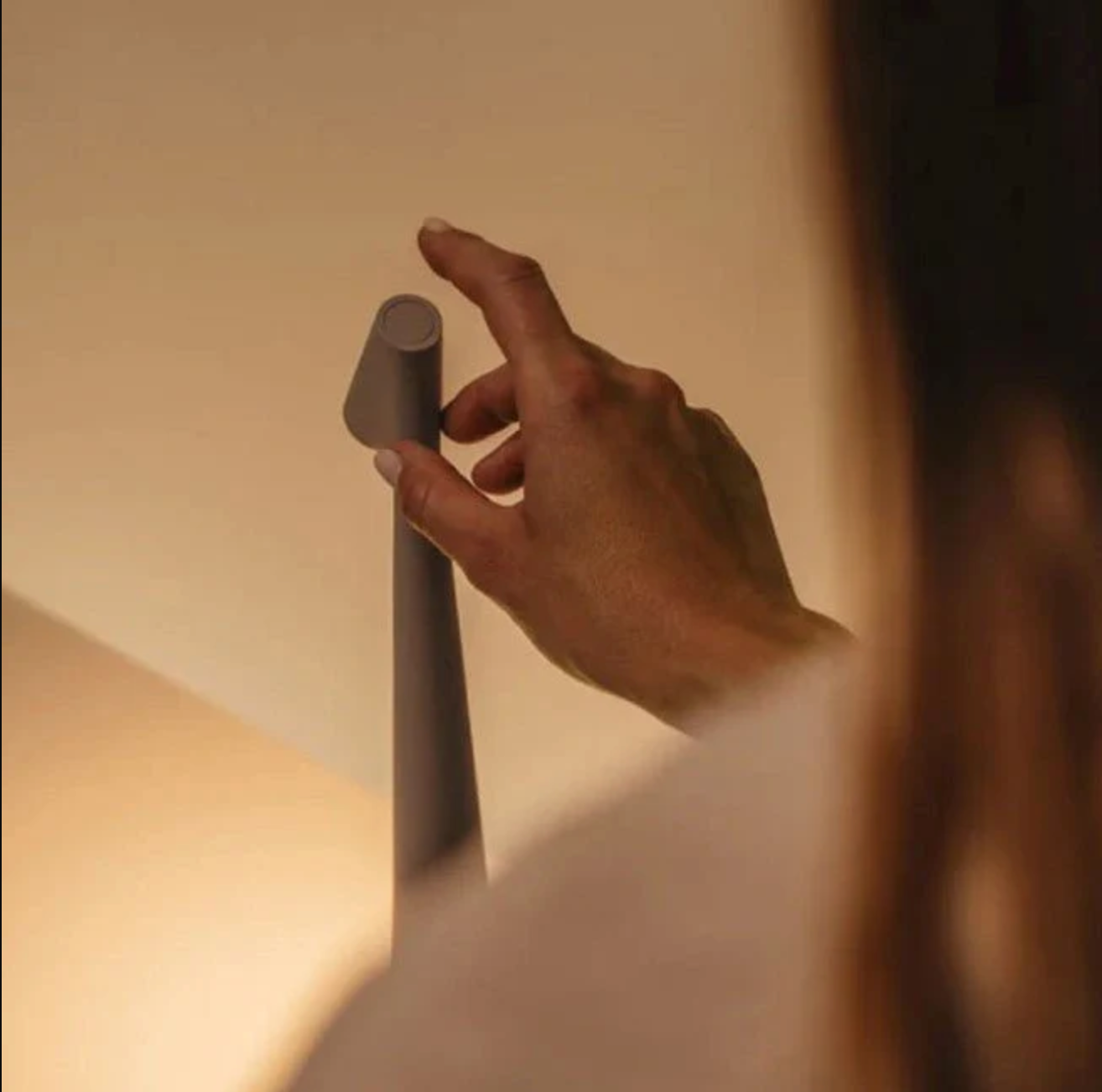 Modern Table Lamp Touch - Led - Bedside - Small - Table Lamps No Cord