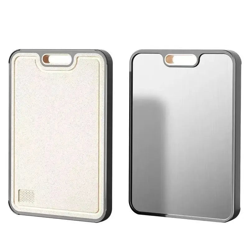 Cutting Board Set – Stainless Steel & Natural Stone – Durable, Hygienic, Stylish