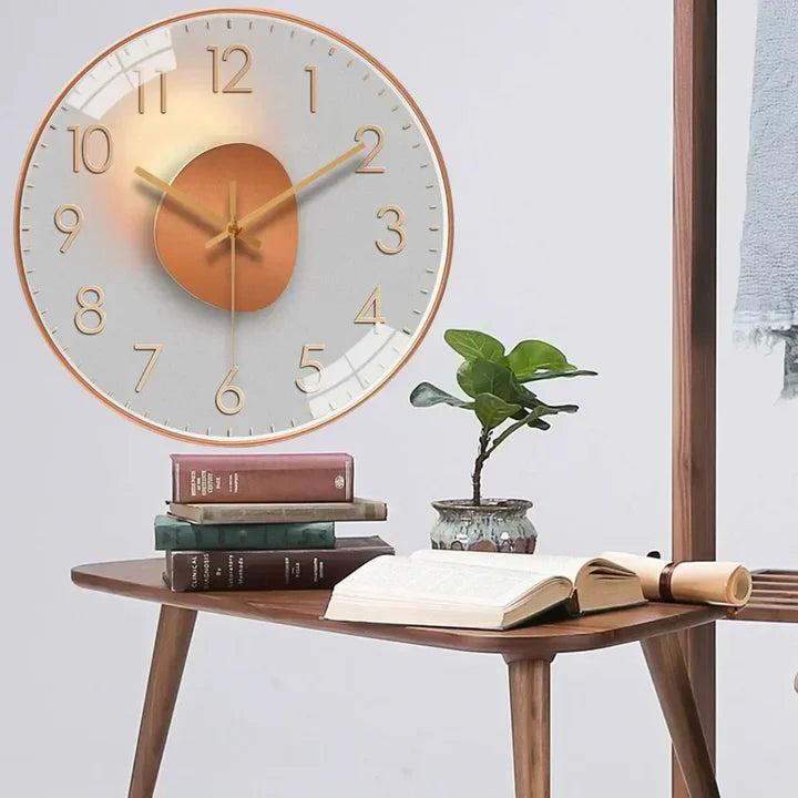 Silent Classic Wall Clock - High Quality Material - Perfect Gift