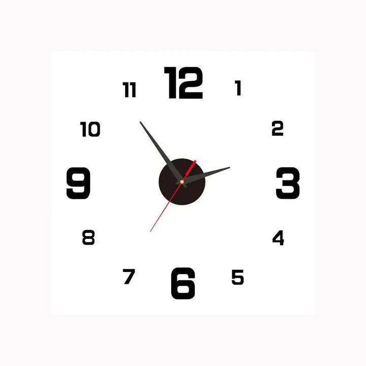 Silent Classic Wall Clock - High Quality Material - Perfect Gift