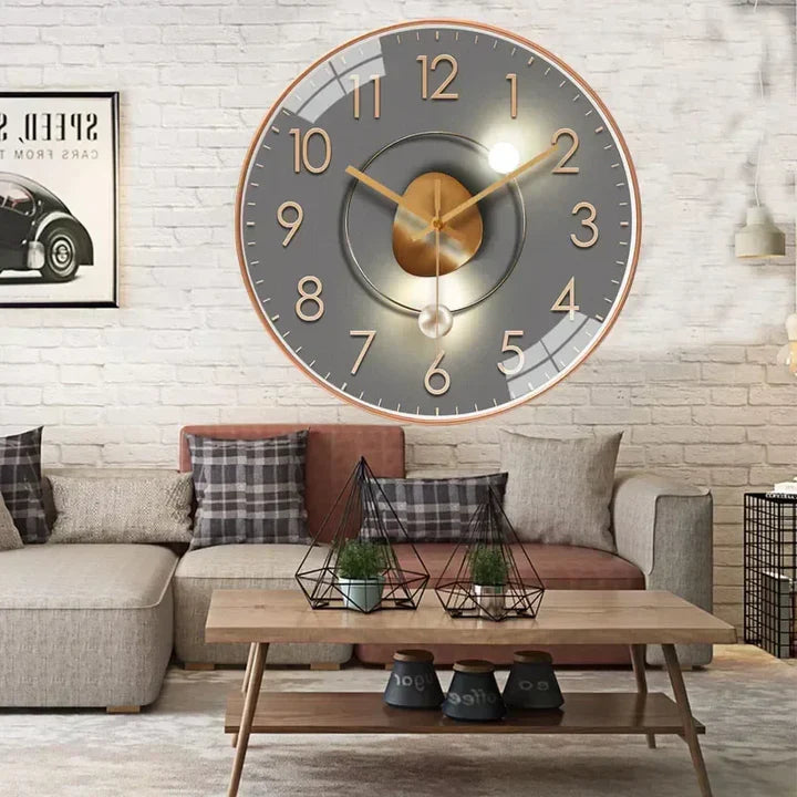 Silent Classic Wall Clock - High Quality Material - Perfect Gift