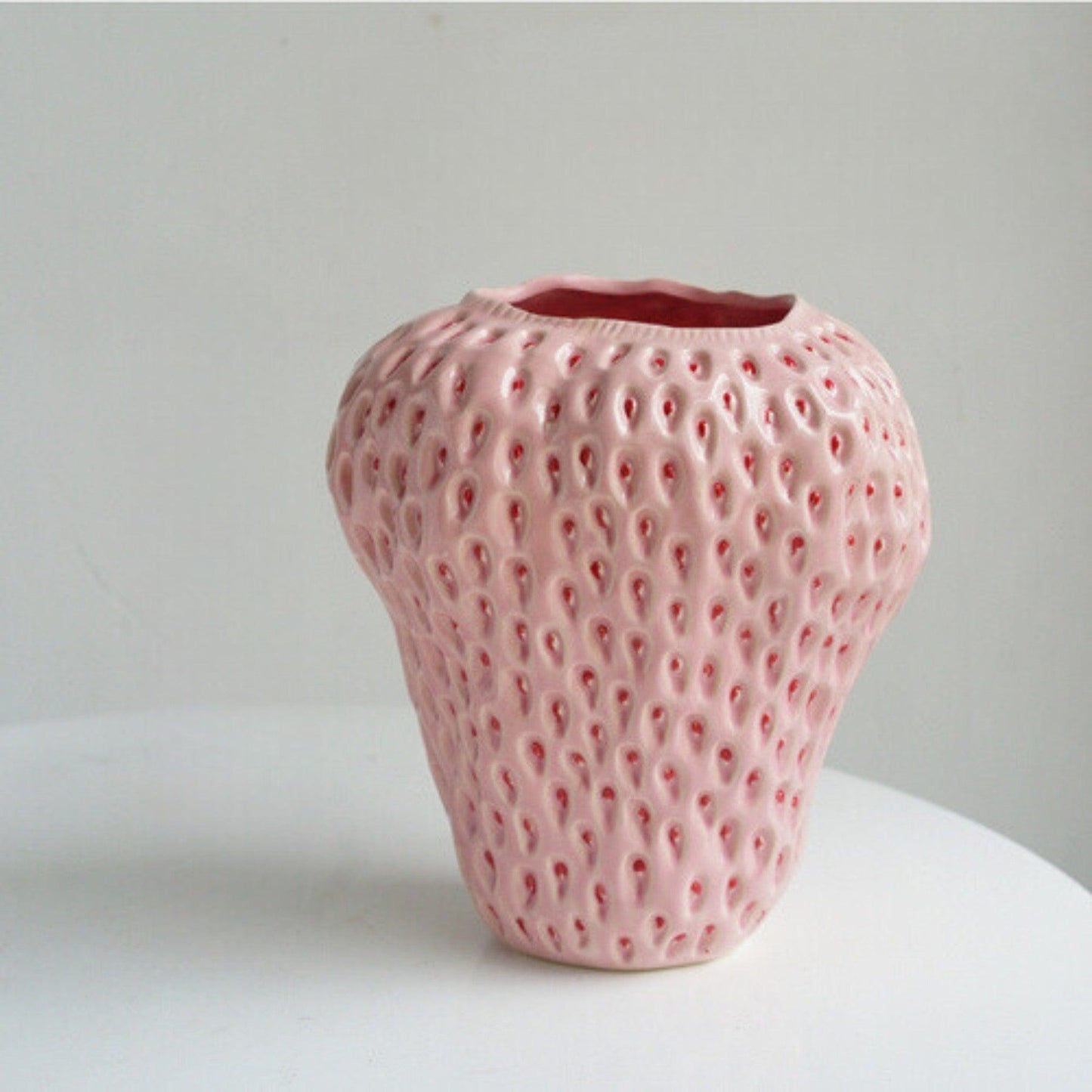 Strawberry Style Vase - Unique Design - Versatile Use