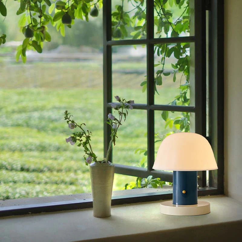 Table House Style Lamp - Soft Lighting - Metal Material