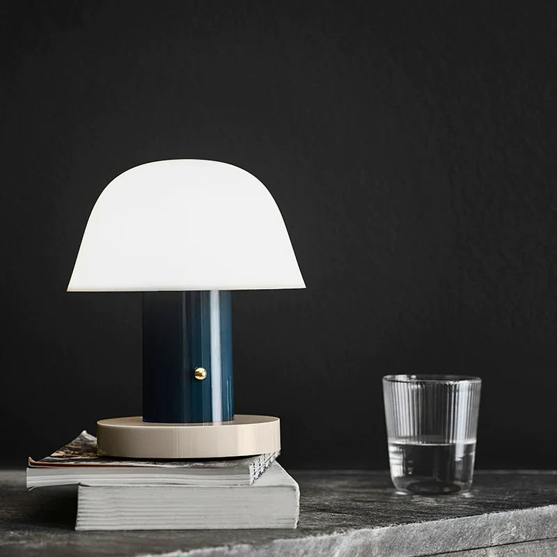 Table House Style Lamp - Soft Lighting - Metal Material