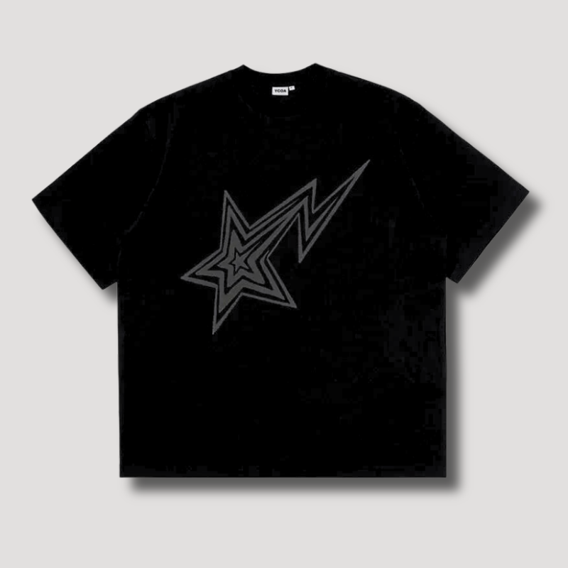 Shooting Star Oversized Graphic Tees