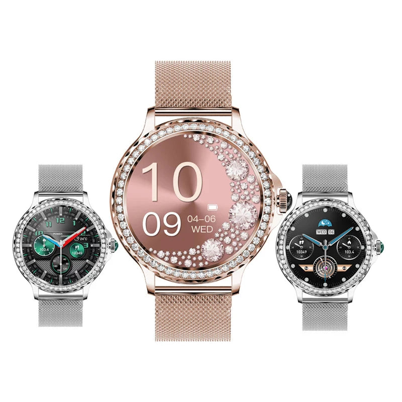 Women Bluetooth Smartwatch - Flaunt Style - Anti Lost Features