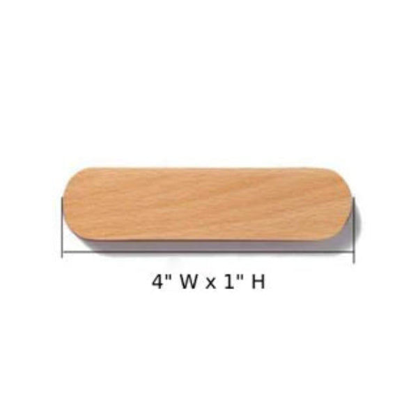 Wooden Magnetic Key Holder - Oval Shape - Functional Design