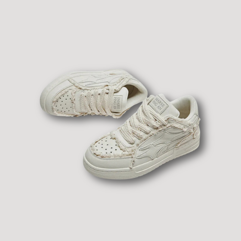 Y2K Star Embroidery Skateboard Shoes
