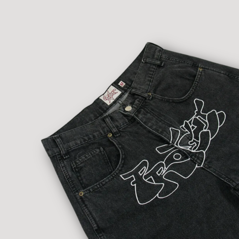 P.L.Y | Hip Hop Denim Shorts Men