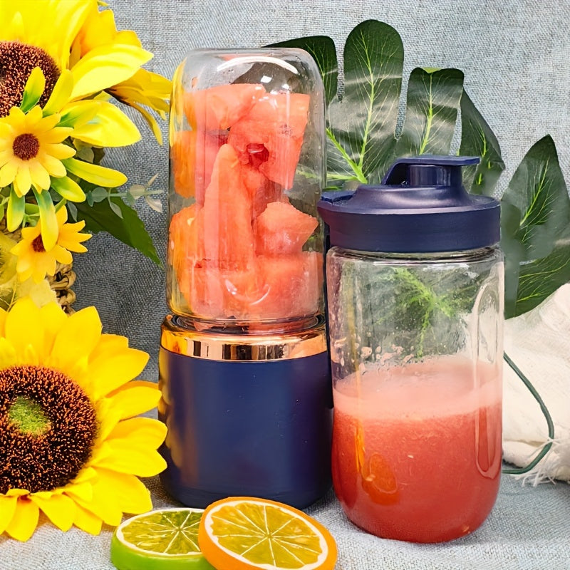 Portable USB Rechargeable Juicer Cup – 6 Blades - 21000 RPM - BPA-Free - 1800mAh
