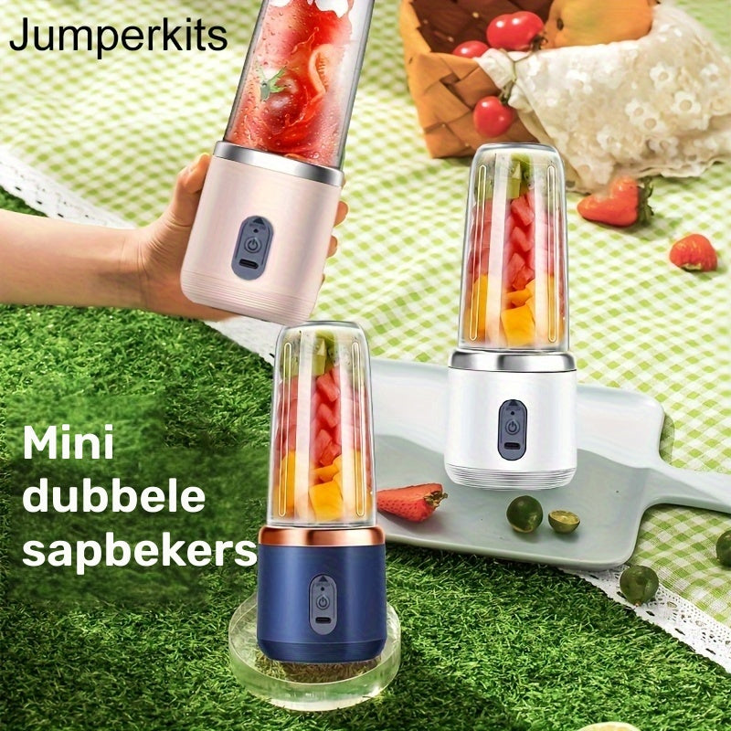 Portable USB Rechargeable Juicer Cup – 6 Blades - 21000 RPM - BPA-Free - 1800mAh