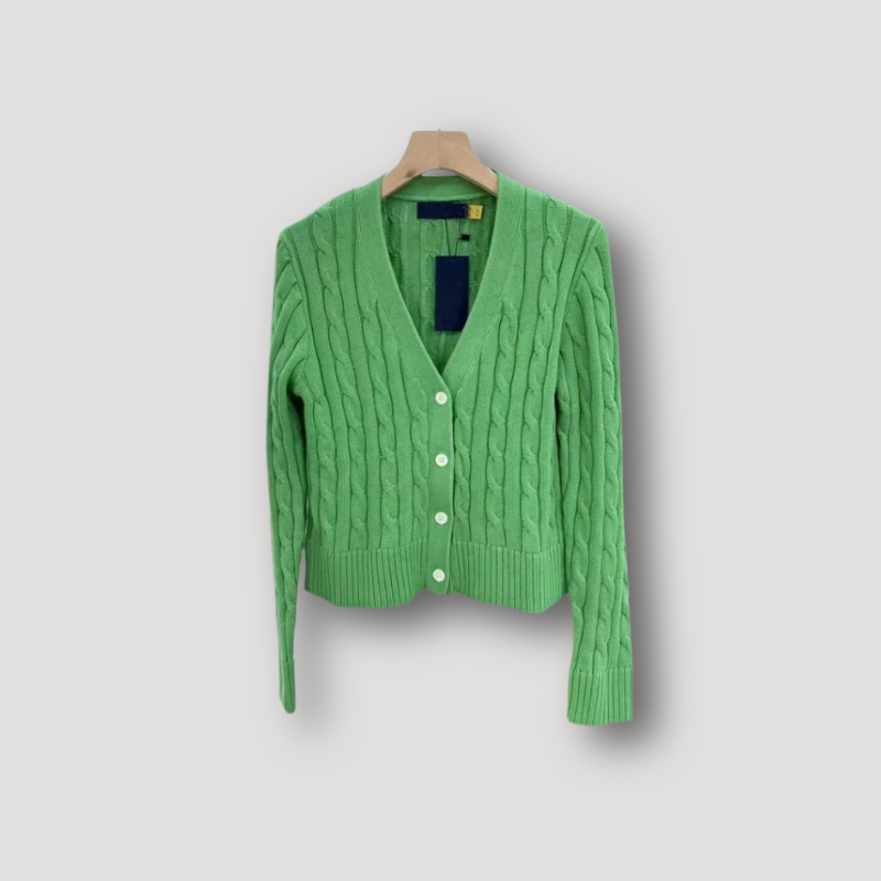 Women's Cable Knit Cardigan Sweater