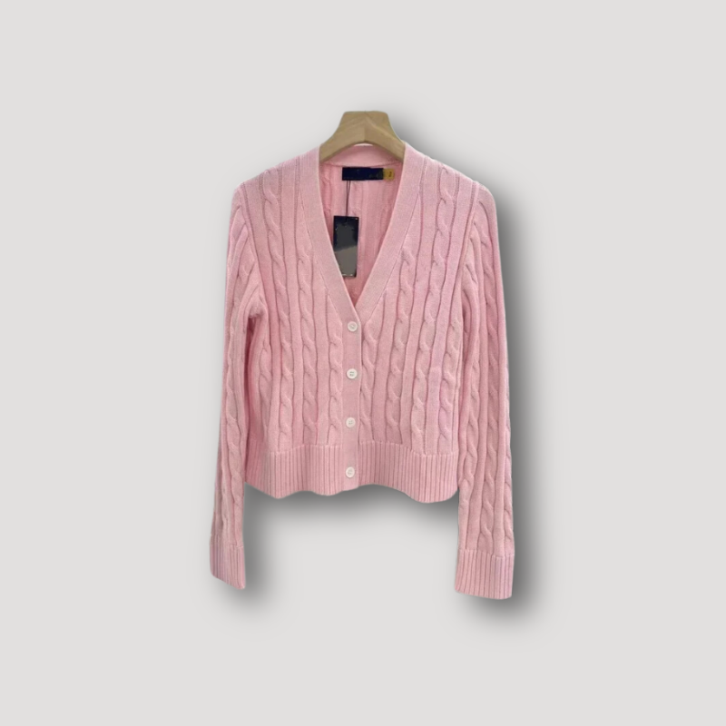 Women's Cable Knit Cardigan Sweater