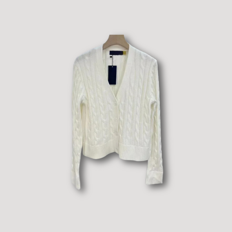 Women's Cable Knit Cardigan Sweater