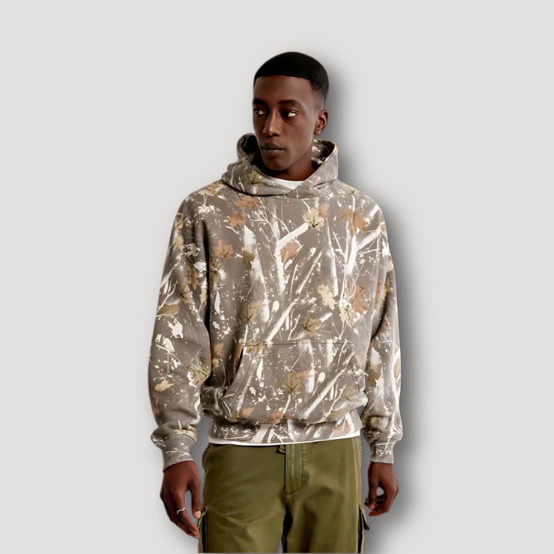 Outdoor Camoflauge Hoodie Jacket