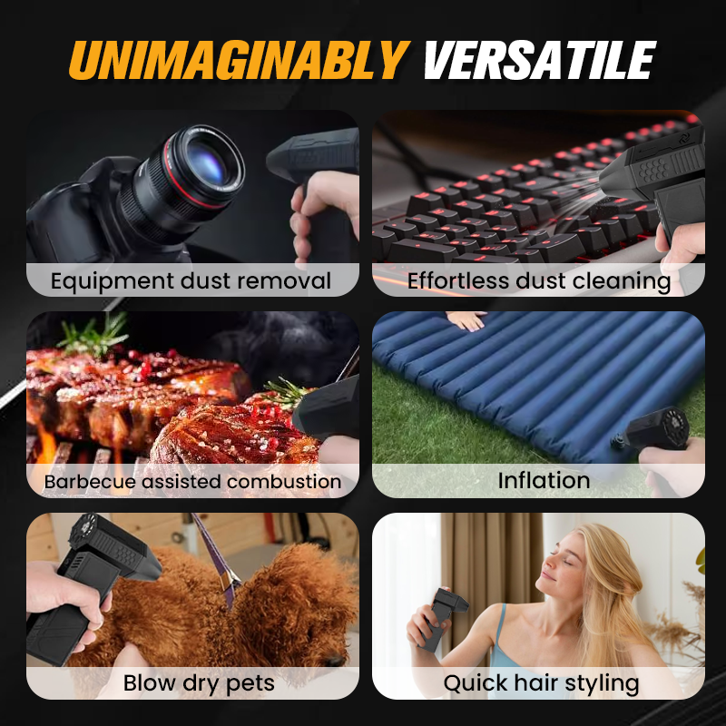 Ultra Power Blower Fan – 180W 130,000 RPM Electric Duct Fan | Compact, Quiet & Versatile Use