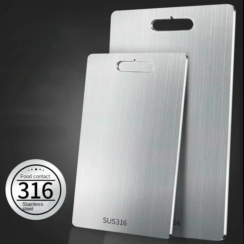 Titanix - Anti-Mould Cutting Board – 316 Stainless Steel - Double-Sided