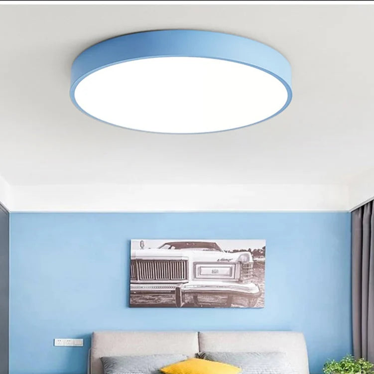 Modern Led Ceiling Light - Minimalist Flat - Flush Mount