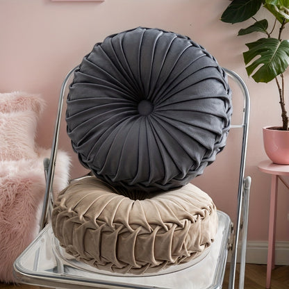 Round Cushion Pillow | Minimalist Decorative Pillow for Sofa & Bed