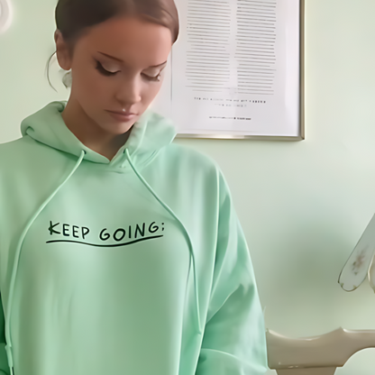 Keep Going - 100 Reasons to stay alive Graphic Hoodie Jacket