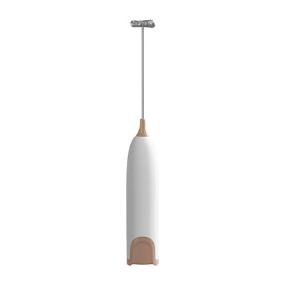 Electric Milk Frother – 10000 RPM, Stainless Steel, Cordless, Battery-Free Design