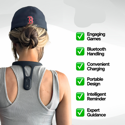 Smart Posture Luxe – Intelligent Posture Corrector – Bluetooth App – Adjustable Fit