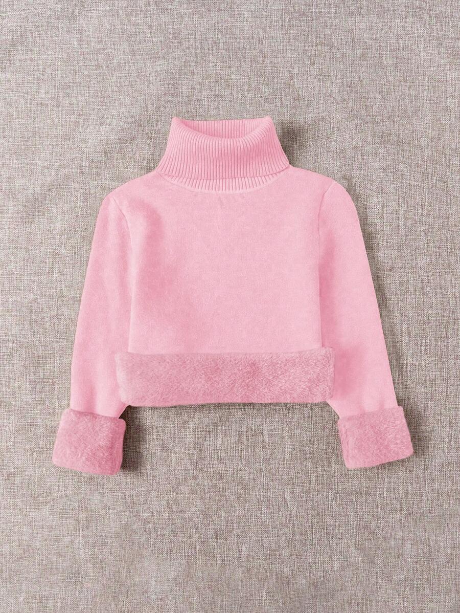Thermal Turtleneck Knit Sweater – Slim Fit Winter Pullover