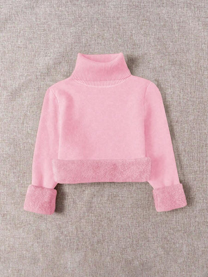 Thermal Turtleneck Knit Sweater – Slim Fit Winter Pullover