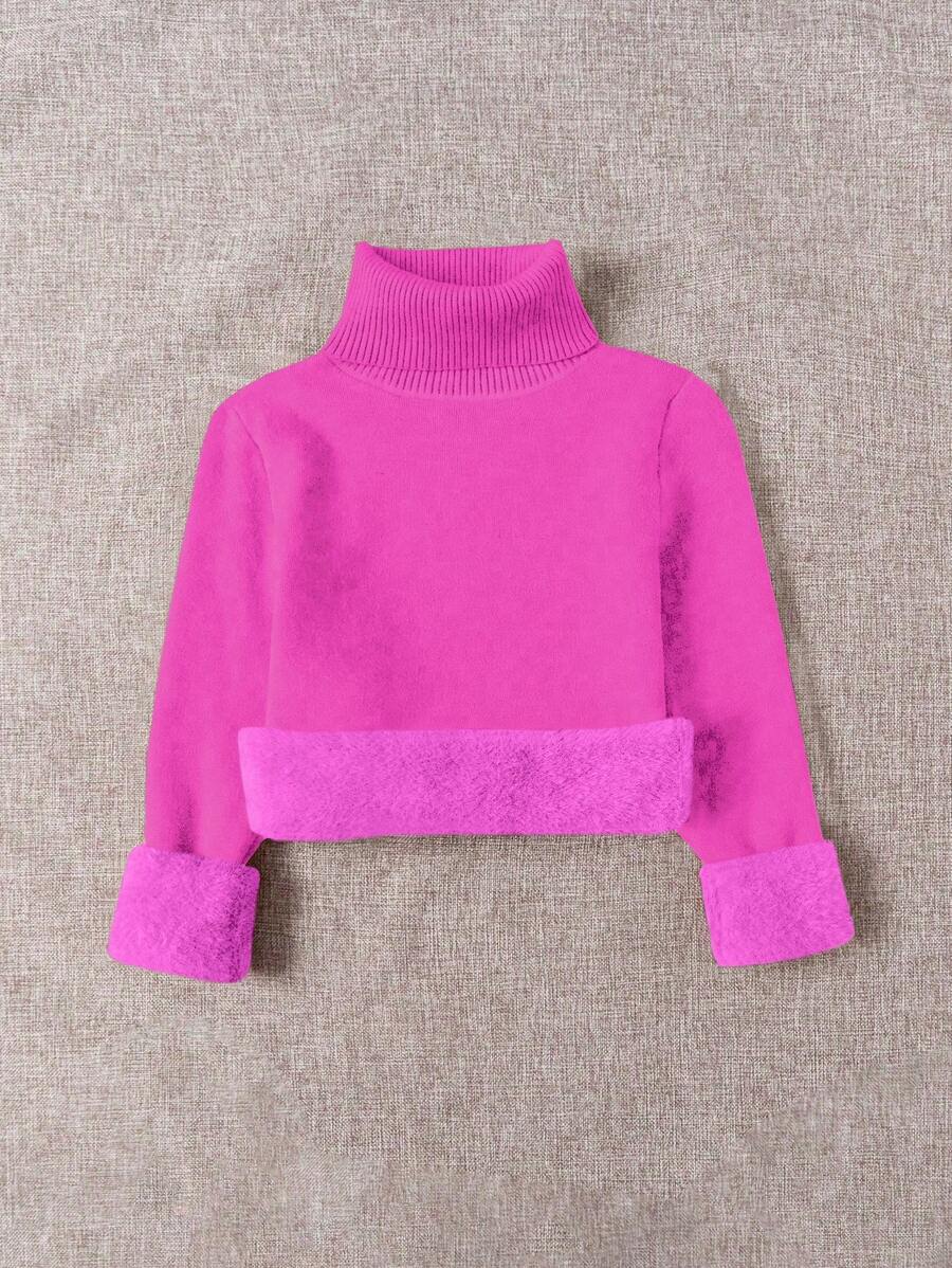 Thermal Turtleneck Knit Sweater – Slim Fit Winter Pullover