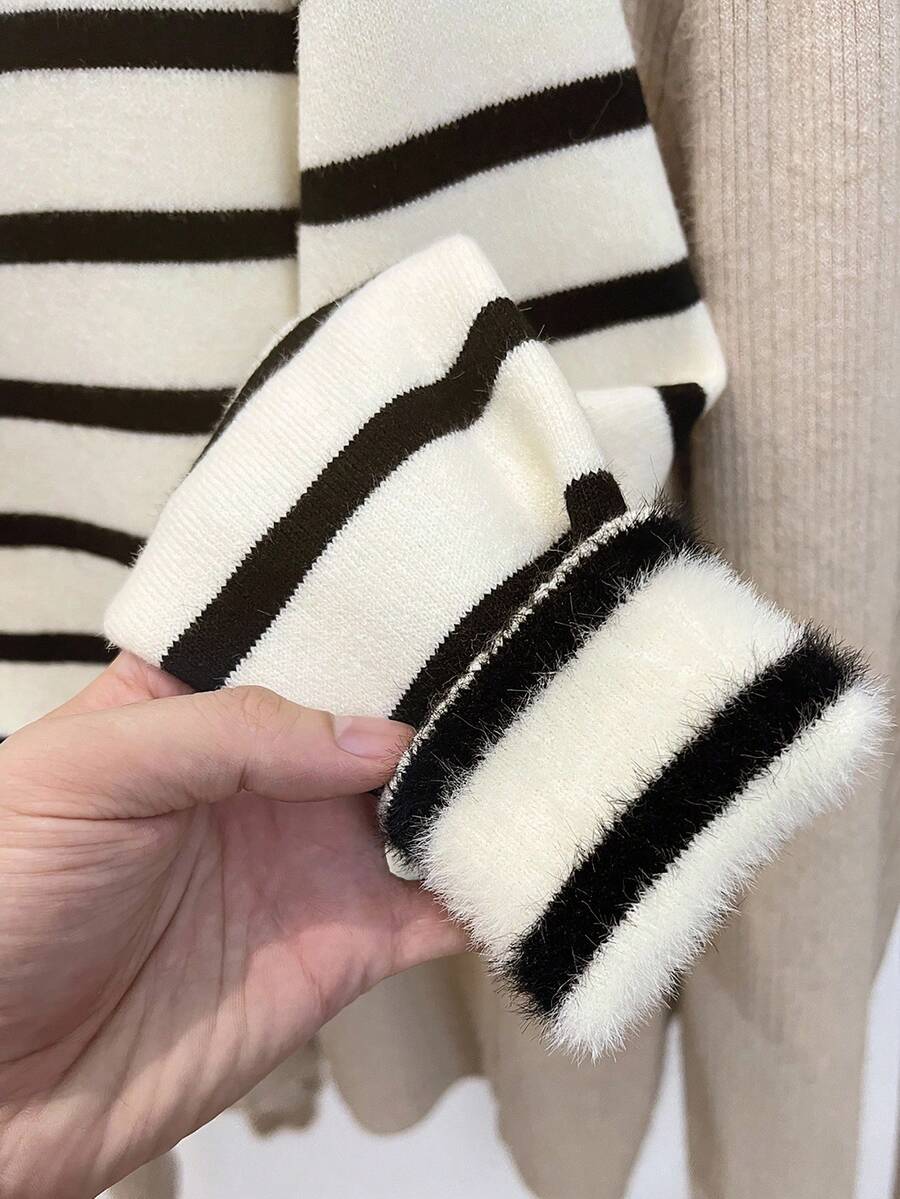 Thermal Turtleneck Knit Sweater – Slim Fit Winter Pullover