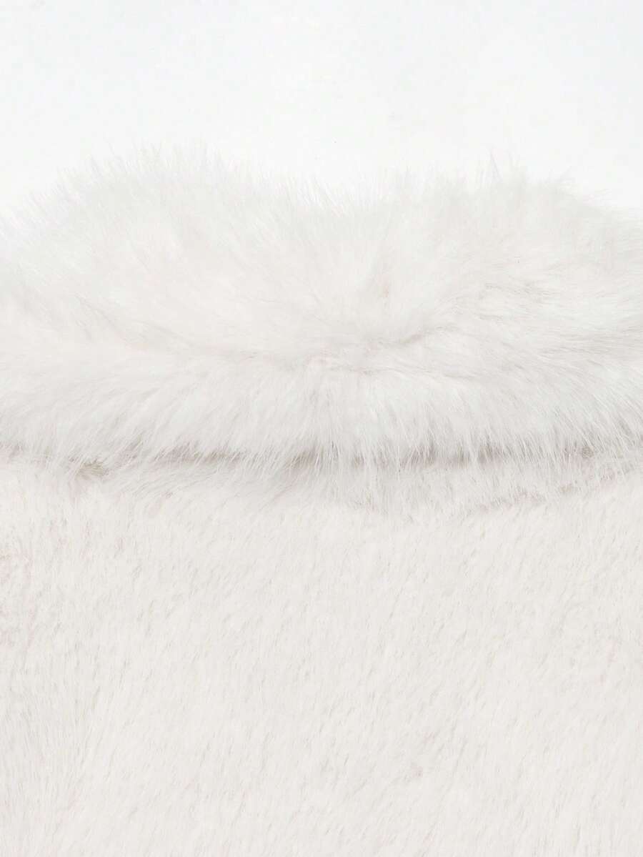 Faux Fur Collar Jacket – Women's Winter Coat – Date Brown Casual Outerwear