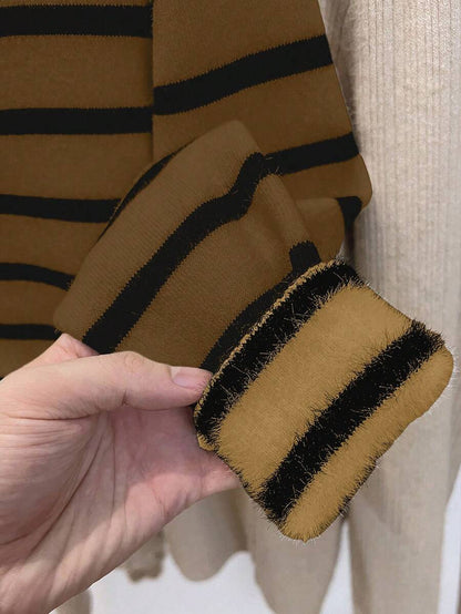 Thermal Turtleneck Knit Sweater – Slim Fit Winter Pullover