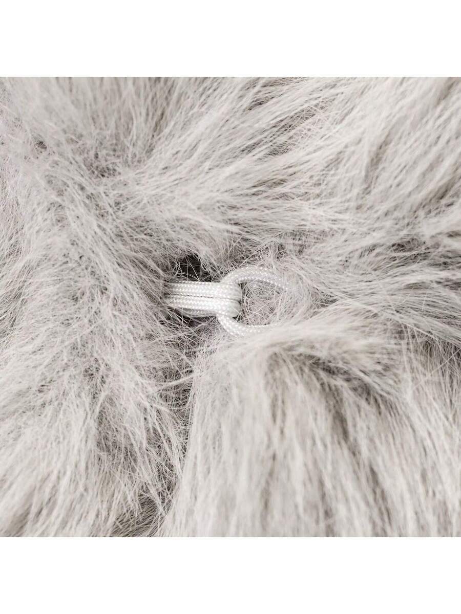Faux Fur Collar Jacket – Women's Winter Coat – Date Brown Casual Outerwear