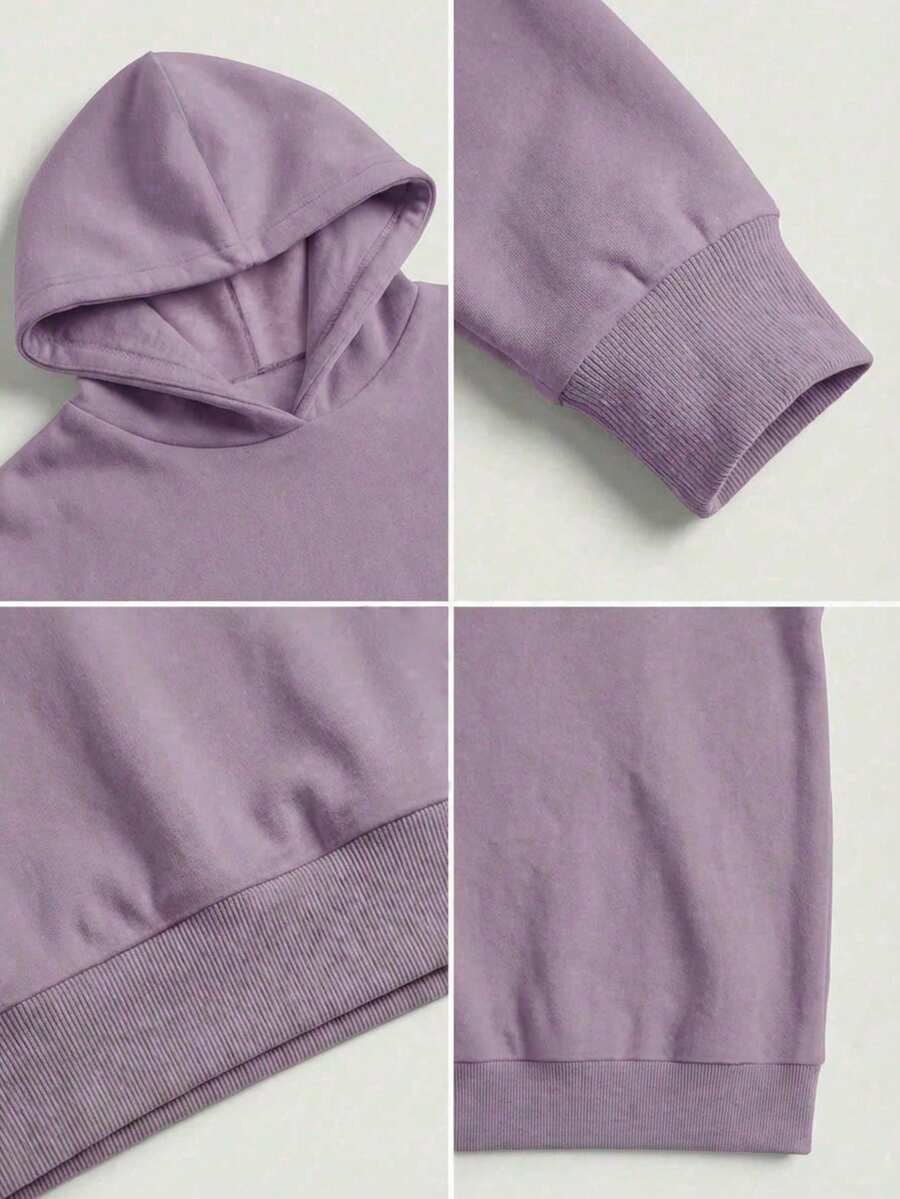Oversized Hoodie Sweater – Women – Casual Winter Pullover