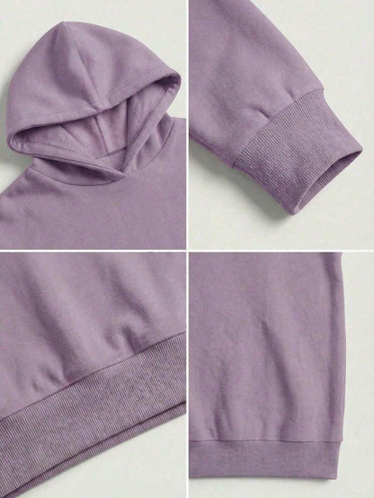 Oversized Hoodie Sweater – Women – Casual Winter Pullover