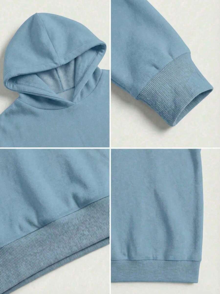 Oversized Hoodie Sweater – Women – Casual Winter Pullover
