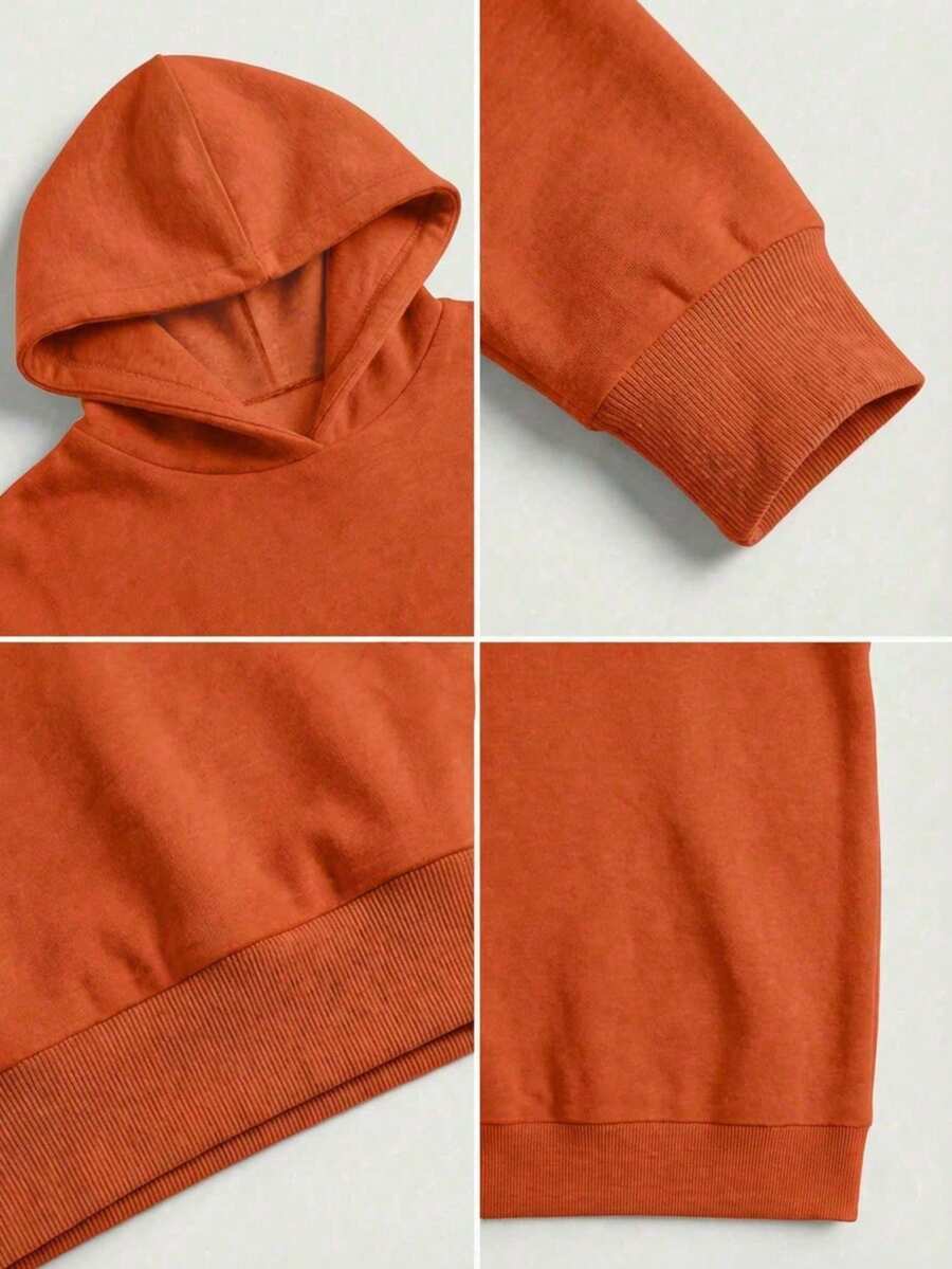 Oversized Hoodie Sweater – Women – Casual Winter Pullover