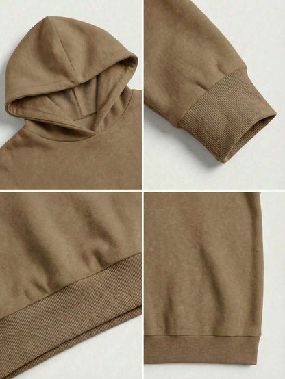 Oversized Hoodie Sweater – Women – Casual Winter Pullover