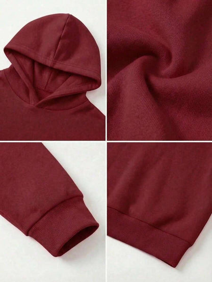 Oversized Hoodie Sweater – Women – Casual Winter Pullover