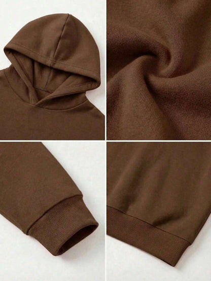 Oversized Hoodie Sweater – Women – Casual Winter Pullover