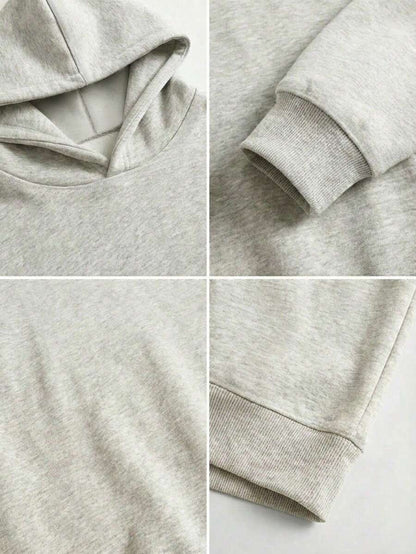Oversized Hoodie Sweater – Women – Casual Winter Pullover