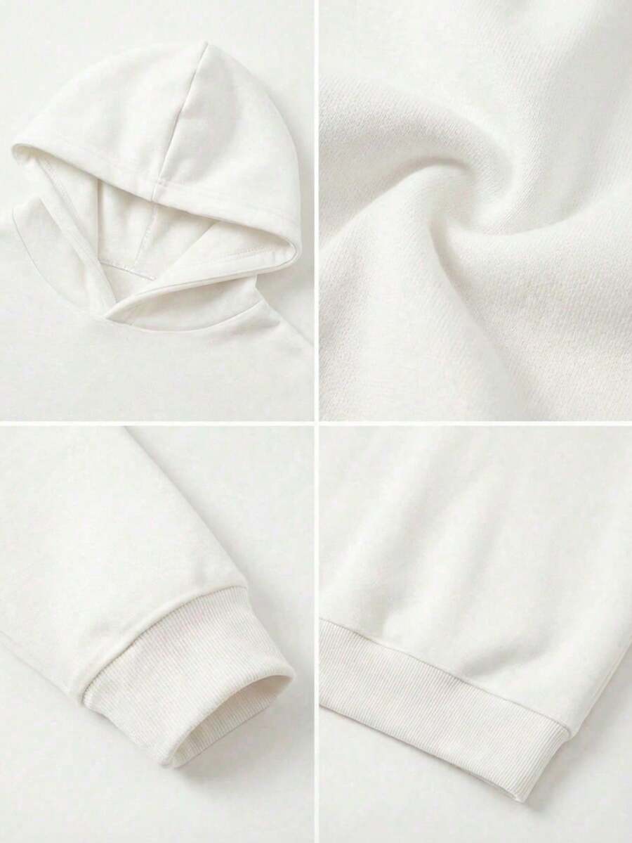 Oversized Hoodie Sweater – Women – Casual Winter Pullover