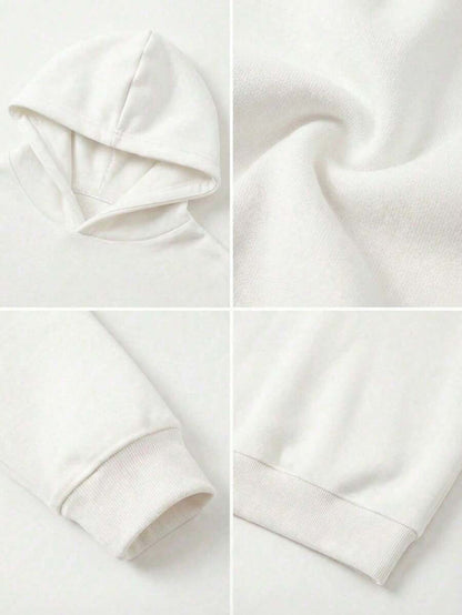 Oversized Hoodie Sweater – Women – Casual Winter Pullover