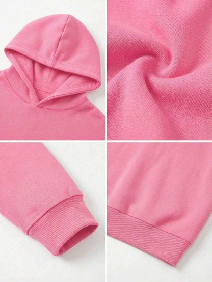 Oversized Hoodie Sweater – Women – Casual Winter Pullover