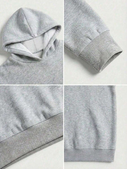 Oversized Hoodie Sweater – Women – Casual Winter Pullover