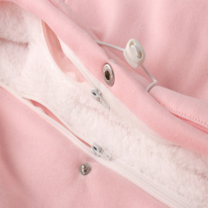 Cat Lovers Hoodie With Cuddle Pouch – Women’s Casual Hooded Sweatshirt