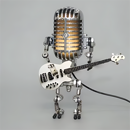 Robot table lamp – Unique design – LED compatible – Metal