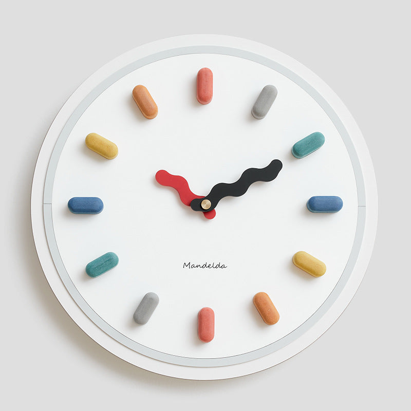 3D Modern Wall Clock - Battery Power Source - Modern Design
