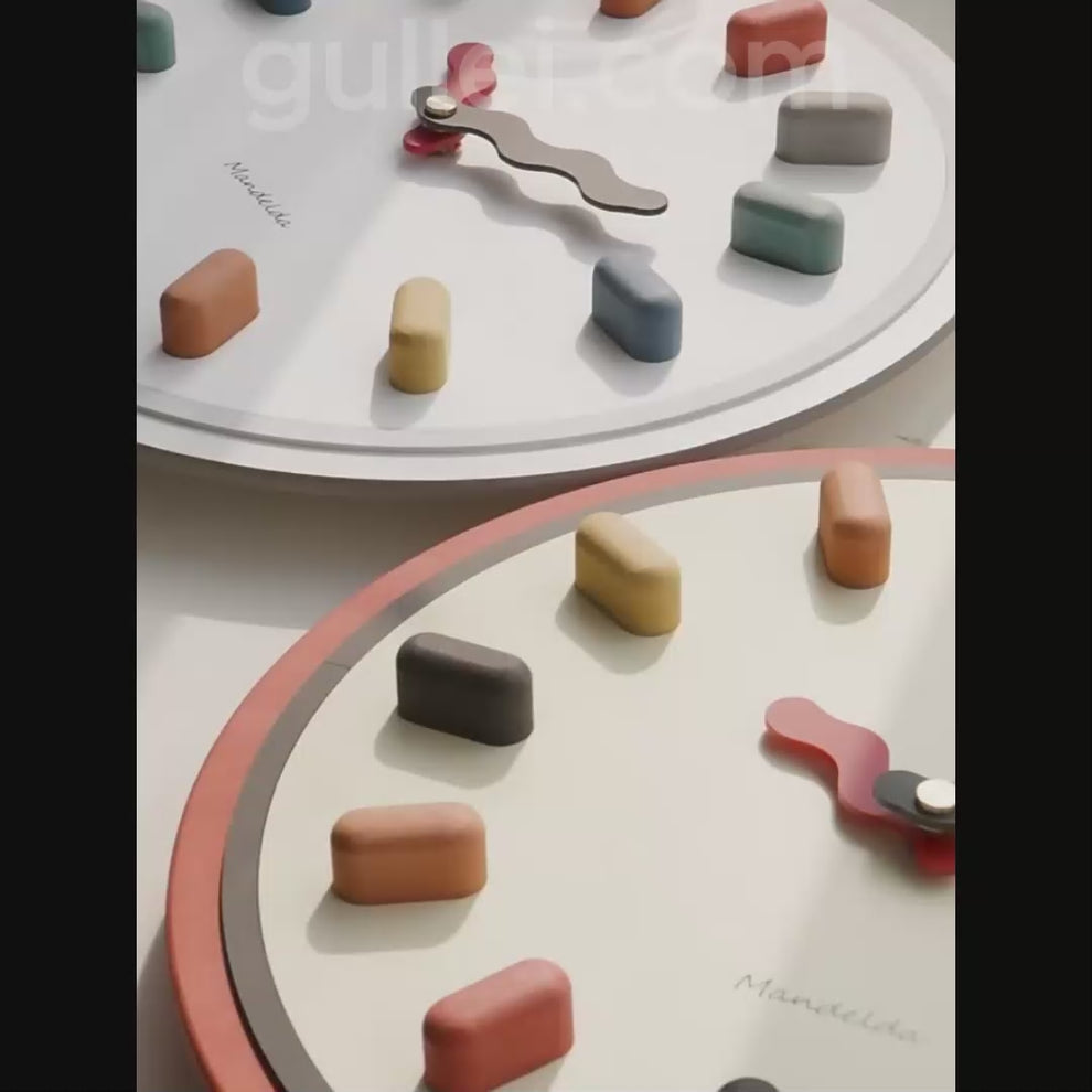 3D Modern Wall Clock - Battery Power Source - Modern Design